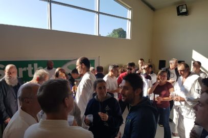 Echanges lors du rassemblement national aïkido UFOLEP 2021